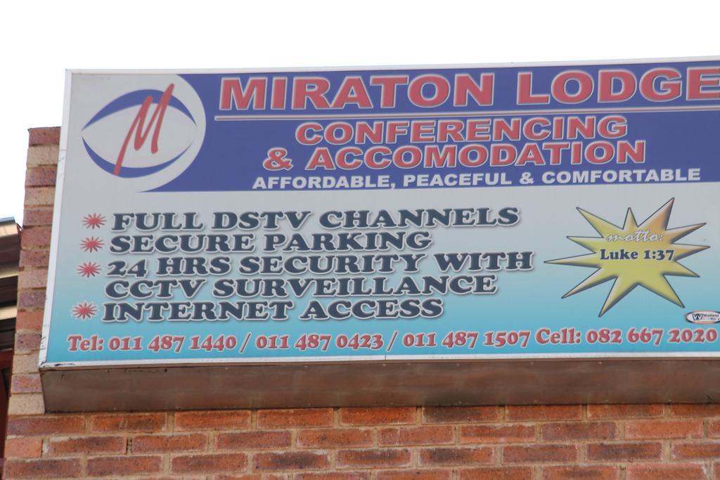 Miraton Guest Lodge Johannesburg Zewnętrze zdjęcie